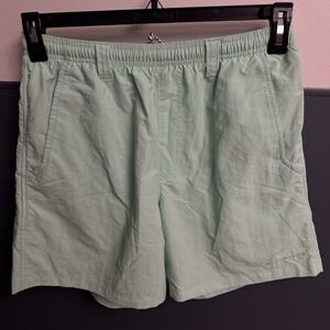 Columbia Men's Lined 6" Swim Shorts Light Teal‎ - Green Size Small Omni Shade